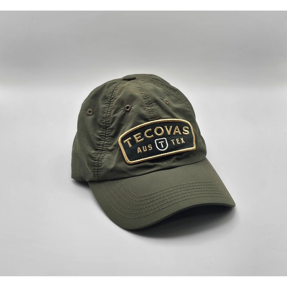 Tecovas Western Wear Snapback Adjustable Hat Cap Green Born In Texas